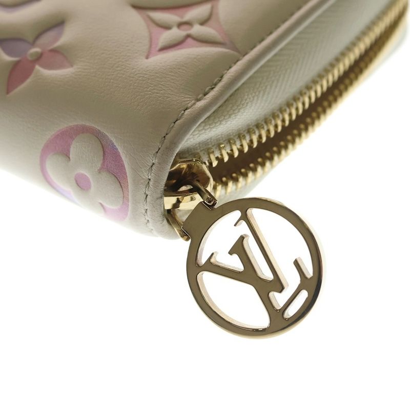 Louis Vuitton Monogram Zippy Wallet Dream Beige
