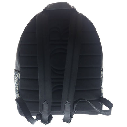 Dior Saddle Oblique Kujagaard Zip Leather Backpack Black Gray