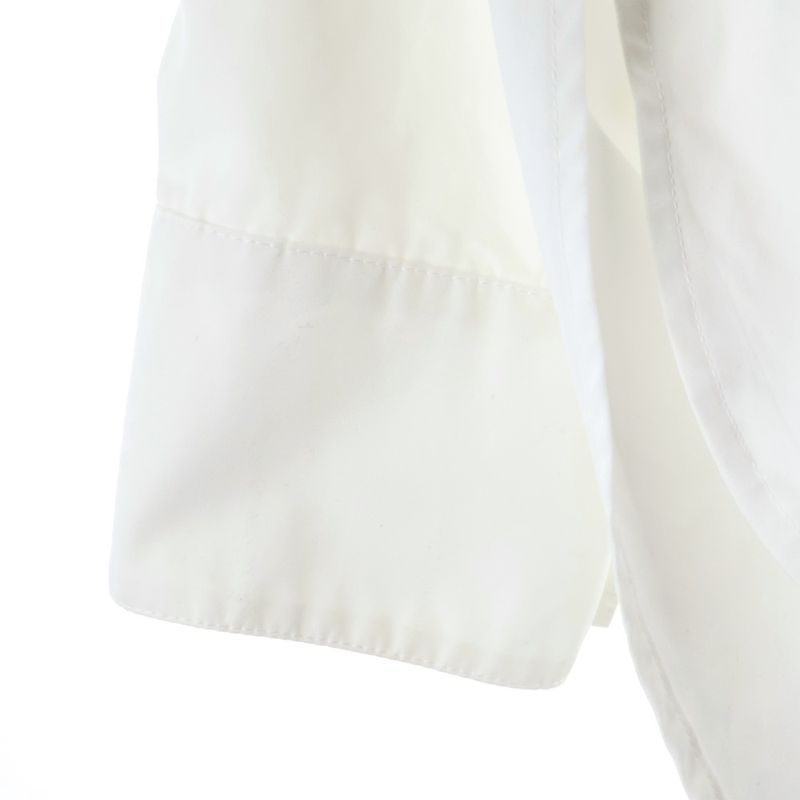 Versace Medusa Button Long Sleeve Shirt White