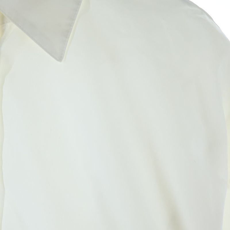 Versace Medusa Button Long Sleeve Shirt White