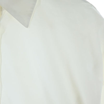 Versace Medusa Button Long Sleeve Shirt White