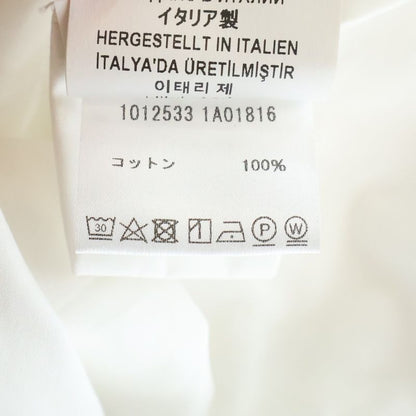 Versace Medusa Button Long Sleeve Shirt White