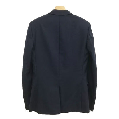 Saint Laurent Paris Hedi Slimane Era Single Suit Set Jacket Trousers 46 48 Navy