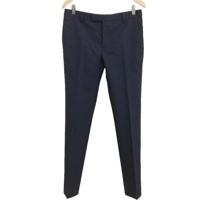 Saint Laurent Paris Hedi Slimane Era Single Suit Set Jacket Trousers 46 48 Navy
