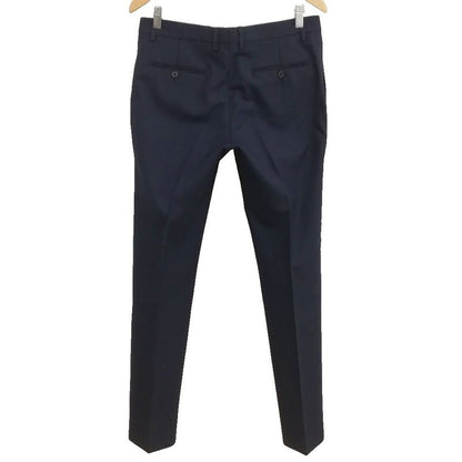 Saint Laurent Paris Hedi Slimane Era Single Suit Set Jacket Trousers 46 48 Navy
