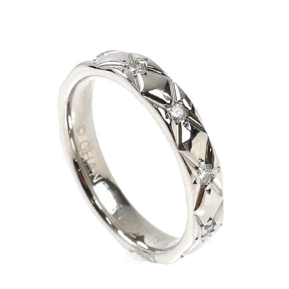 Chanel Quilted Full Diamond Ring . 50