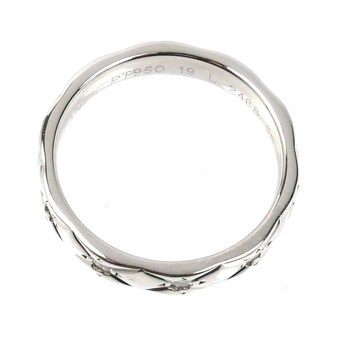 Chanel Quilted Full Diamond Ring . 50