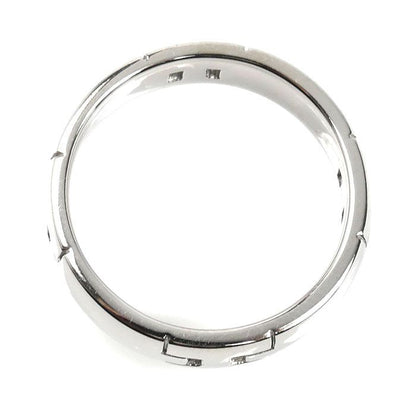 Hermes 18k White Gold Hera Cles Ring