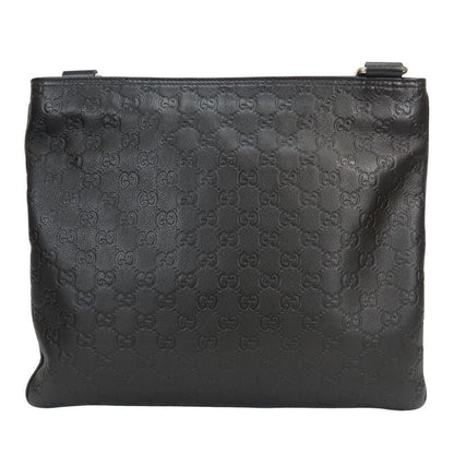 Gucci Shoulder Bag Guccissima Leather Black