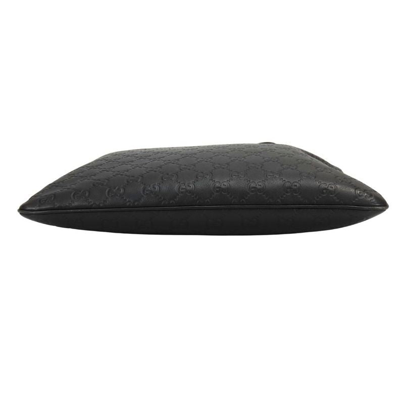 Gucci Shoulder Bag Guccissima Leather Black