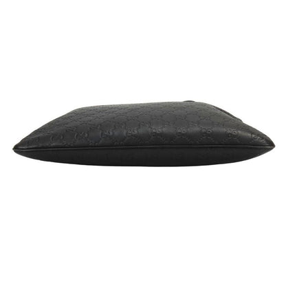 Gucci Shoulder Bag Guccissima Leather Black