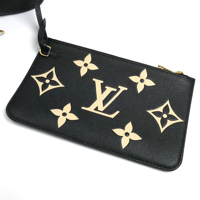 Louis Vuitton Neverfull MM Tote Monogram Empreinte Black