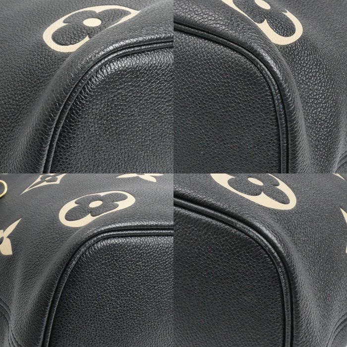 Louis Vuitton Neverfull MM Tote Monogram Empreinte Black
