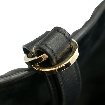 Dior Toujour Large Tote Macro Cannage Leather Black Gold