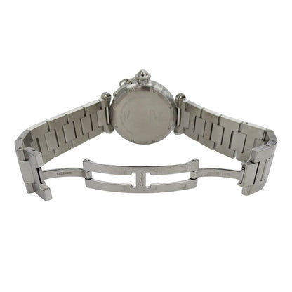 Cartier Watch Boys Pasha C Date Automatic Winding at Stainless Steel Silver