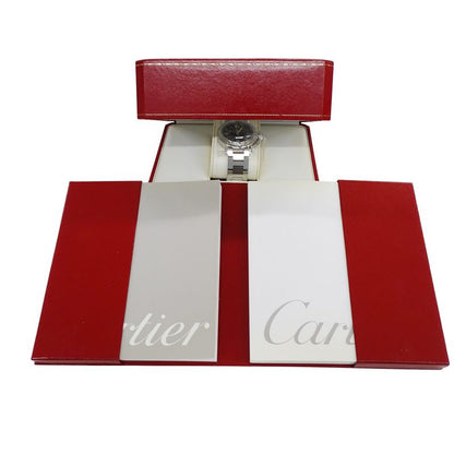 Cartier Watch Boys Pasha C Date Automatic Winding at Stainless Steel Silver