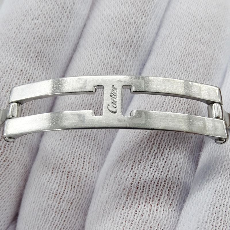 Cartier Watch Boys Pasha C Date Automatic Winding at Stainless Steel Silver