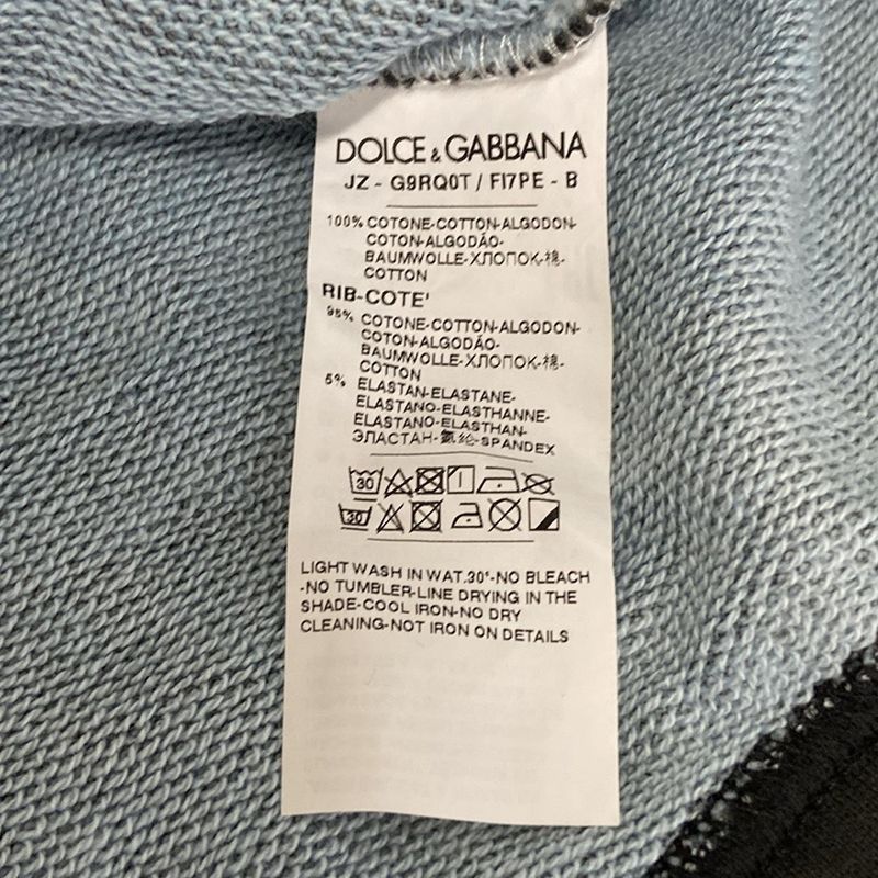 Dolce & Gabbana Trainer S Black Gray Short Sleeve Sneaker