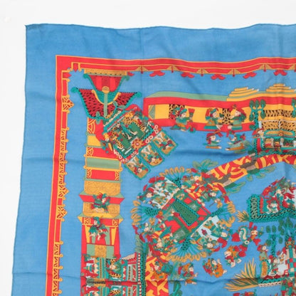 Hermes Cashmere Silk Carre Geant 140 Astres Et Soleils Celestial Bodies and the