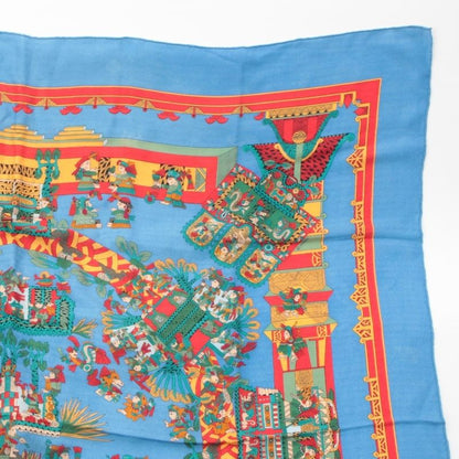 Hermes Cashmere Silk Carre Geant 140 Astres Et Soleils Celestial Bodies and the