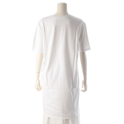 Hermes Cotton Chaine D'ancre Embroidery Dress White 40