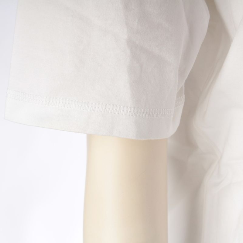Hermes Cotton Chaine D'ancre Embroidery Dress White 40