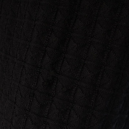 Hermes Cashmere Series Button Cardigan Top Black 38