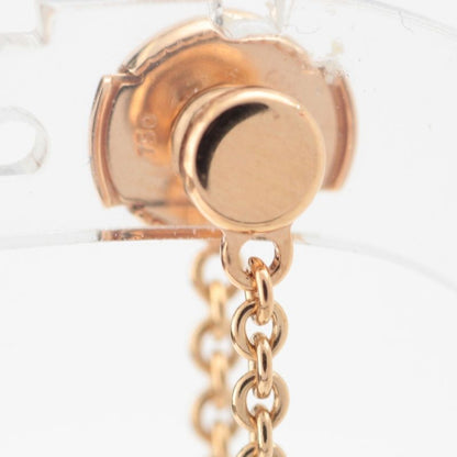 Hermes Chaine D'ancre 750 Pink Gold Mini Punk Earrings