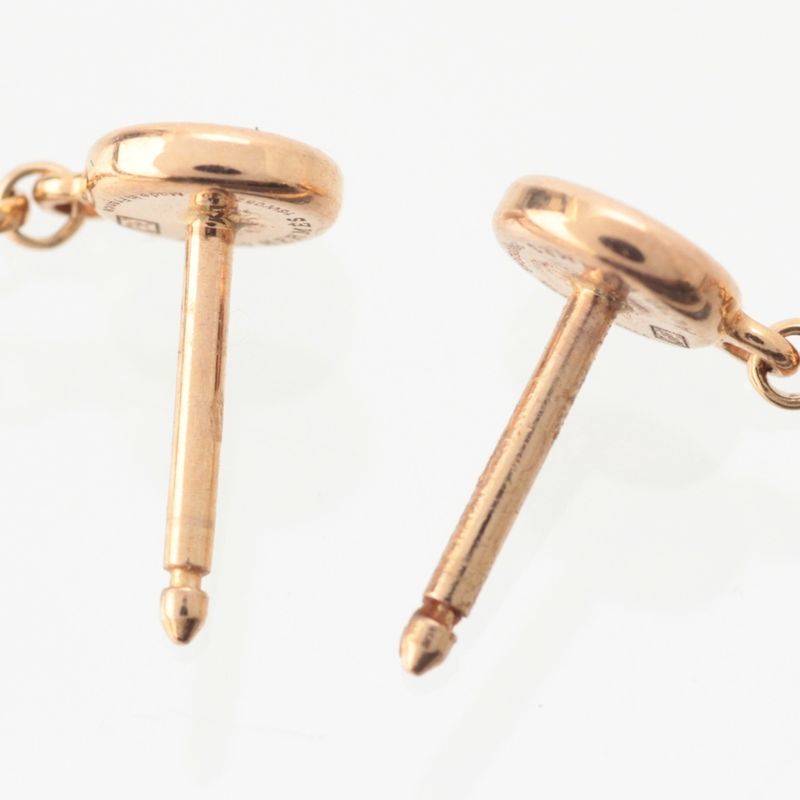 Hermes Libris Diamond Earrings 750 Gambard