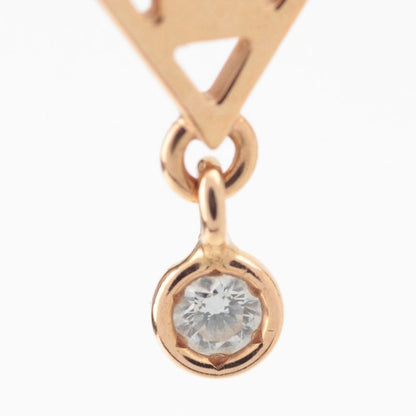 Hermes Libris Diamond Earrings 750 Gambard