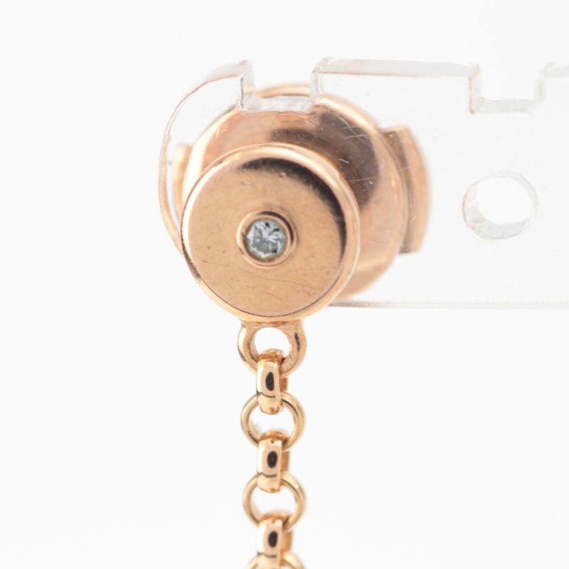 Hermes Libris Diamond Earrings 750 Gambard