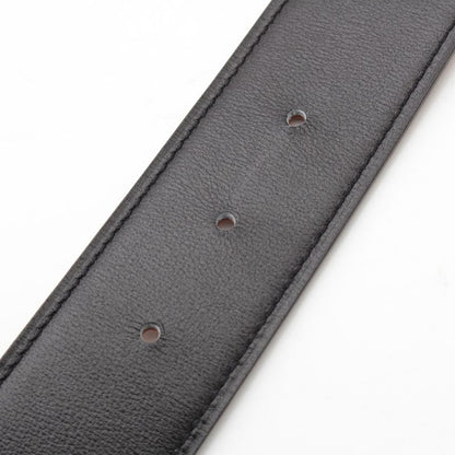 Hermes Box Calf Togo Hd'ancre Reversible 38 Belt Black Gold 90