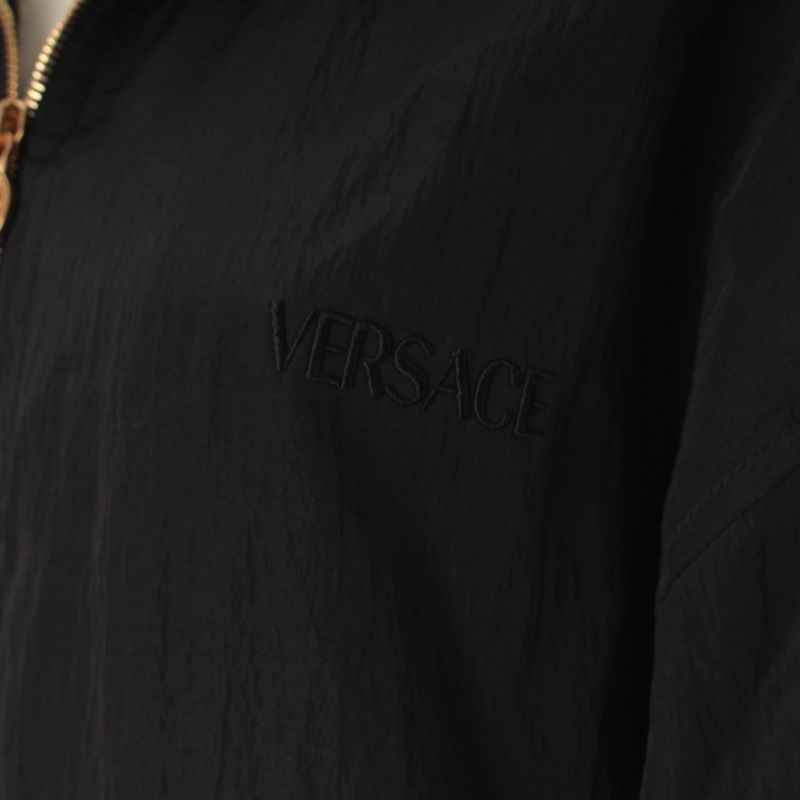 Versace Baroque Light Jacket Medusa Black Gold S 46