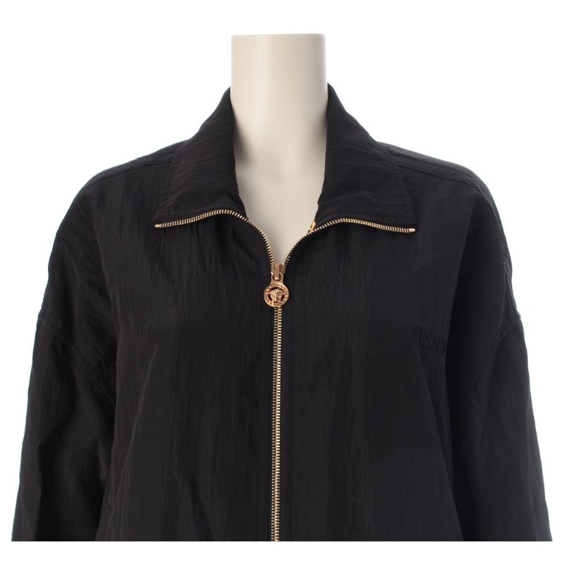 Versace Baroque Light Jacket Medusa Black Gold S 46