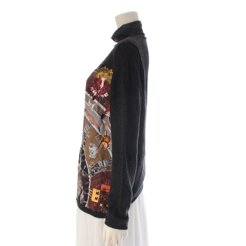 Hermes Twillene Cashmere Silk Margela Era les Mythologies Des Hommes Rouges