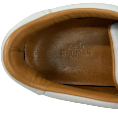 Hermes Sneakers 36 Quick White Leather