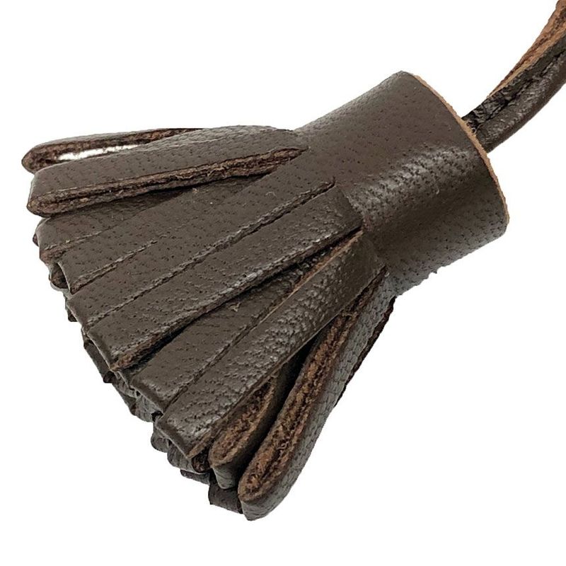 Hermes Carmenchita Pom 20 Brown Bookmark Bookmarker New