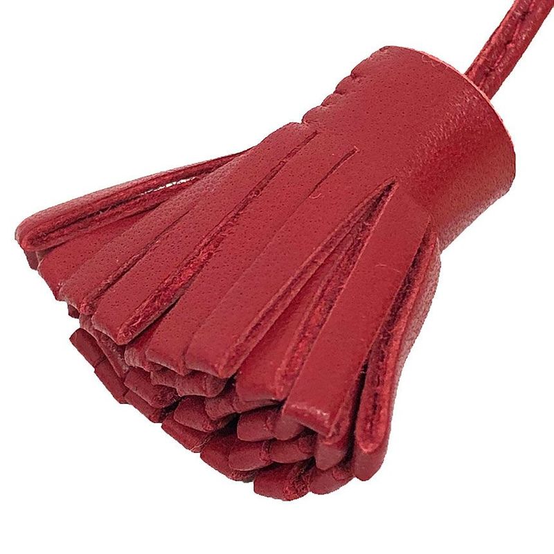 Hermes Carmenchita Pom 20 Red Bookmark Bookmarker New