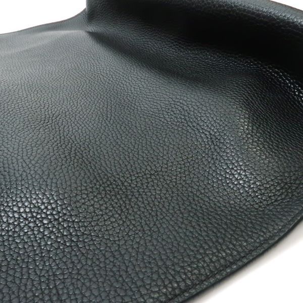 Loewe Vertical Belt Tote Black Grain Calf Leather with Cloth Shipping
