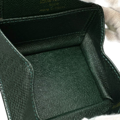 Louis Vuitton Taiga Porte-Monnaie Boite Coin Purse Leather Epi Sea Green Luxury