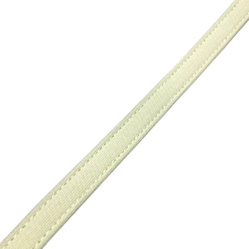 Dior Thin Belt Narrow White Leather Luxury Sophisticated Simple Looks Great
