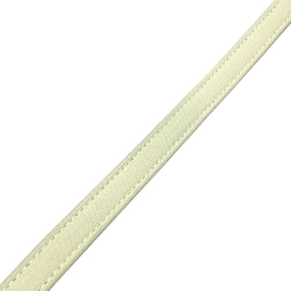 Dior Thin Belt Narrow White Leather Luxury Sophisticated Simple Looks Great