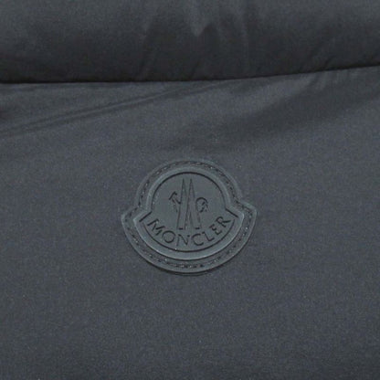 Moncler Amak Logo Print Hood Nylon Down Vest 4 Black