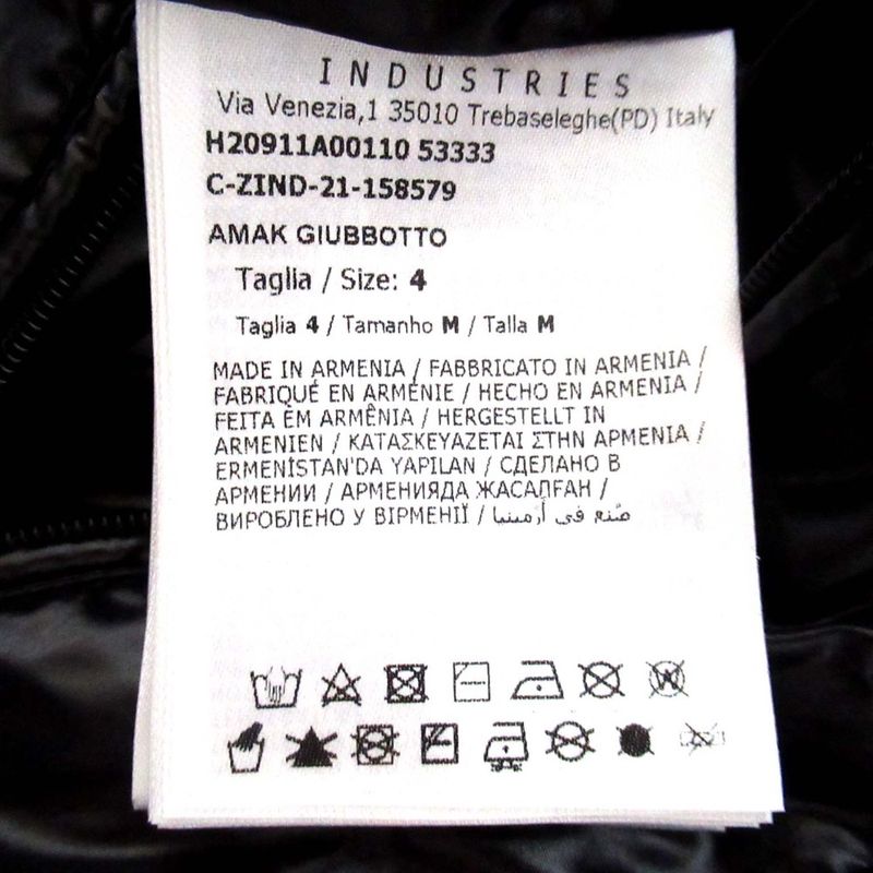 Moncler Amak Logo Print Hood Nylon Down Vest 4 Black