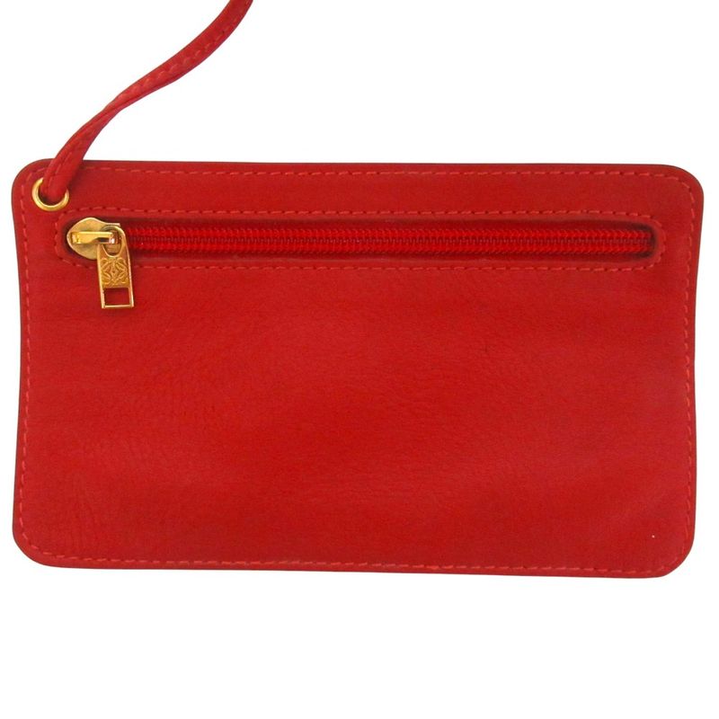 Loewe Vintage Anton Leather Backpack Red Gold