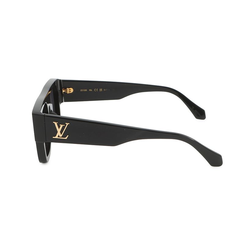 Louis Vuitton Sunglasses Acetate LV Crush Square 155 Eyewear Black