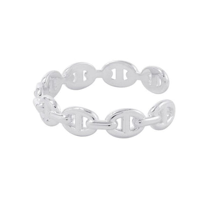 Hermes Bracelet Chaine D'ancre Bangle Silver