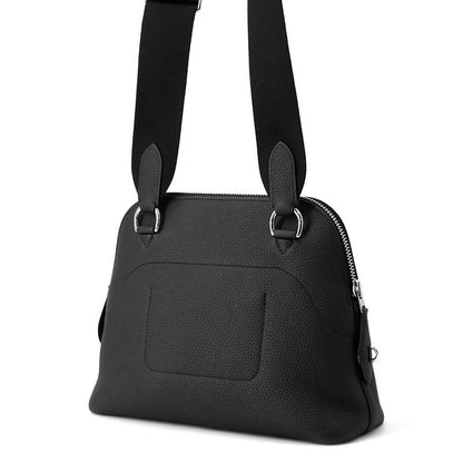 Hermes Shoulder Bag Bolide Messenger Black Silver Togo