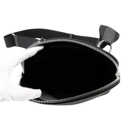 Hermes Shoulder Bag Bolide Messenger Black Silver Togo