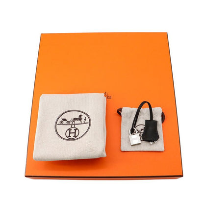 Hermes Shoulder Bag Bolide Messenger Black Silver Togo